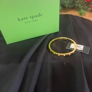 Kate Spade Gold Studded Bangle